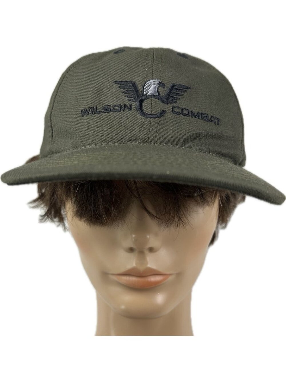 Wilson Combat Guns Firearms Green Hat Baseball Cap Adjustable One Size USA